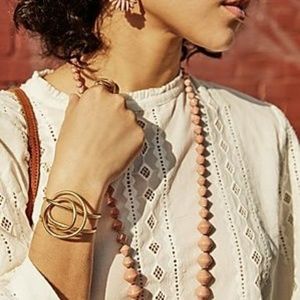 "31 Bits" paper bead long necklace